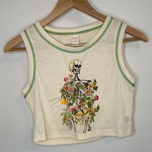 Romwe Cropped Tank Top